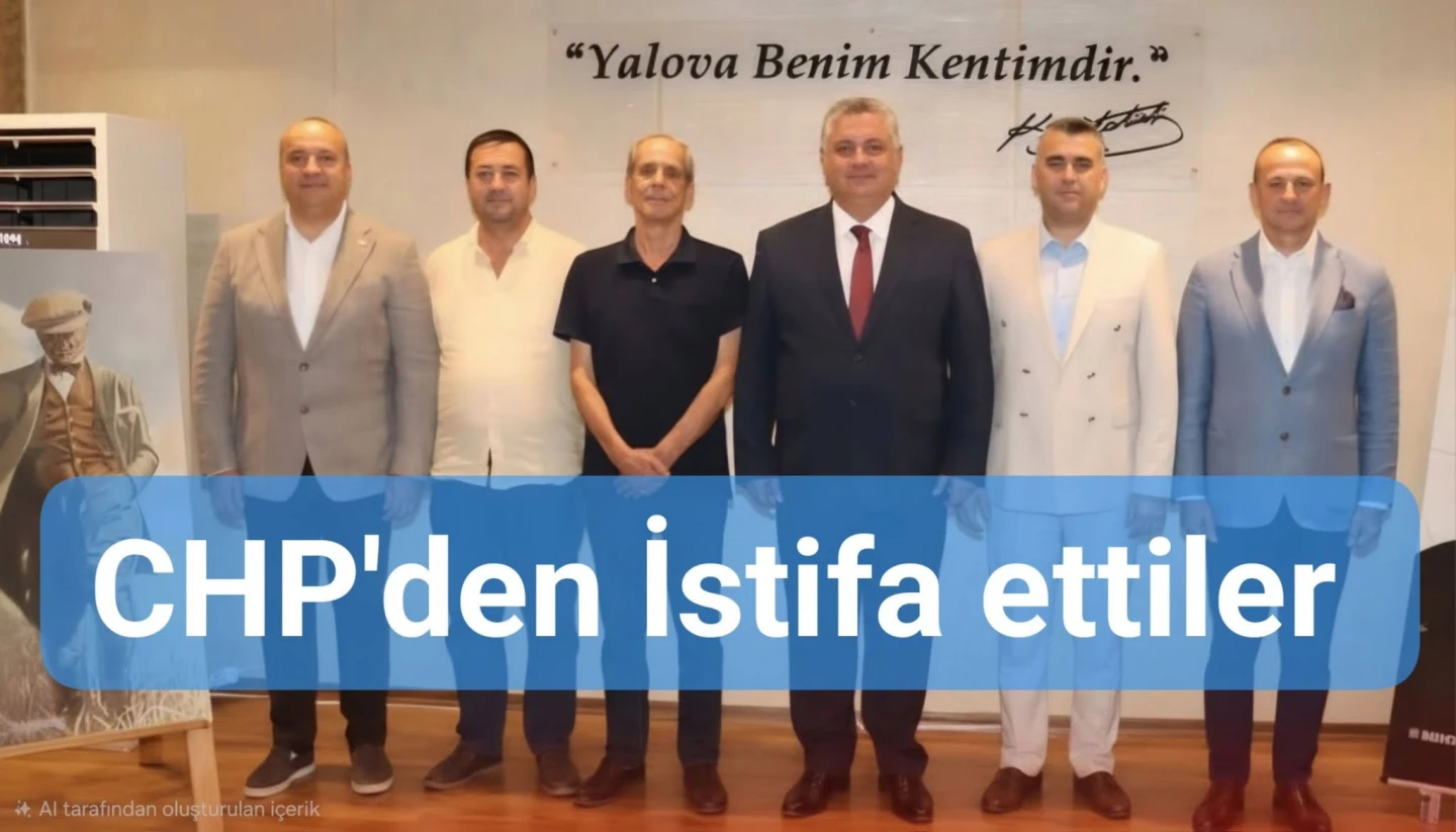 Yalova siyasetinde uzun yıllar konuşulacak tarihi bir gelişme yaşandı